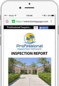 inspection report on mobile