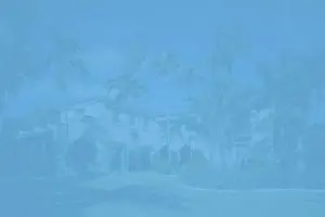 light blue home exterior background