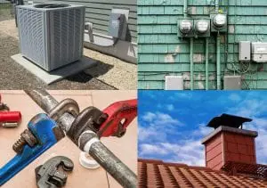 components of a 4 point home inspection