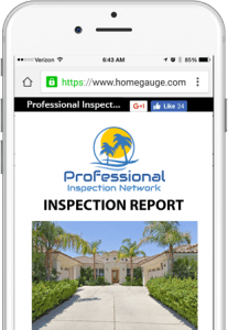 inspection report on mobile