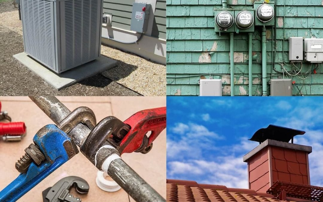 components of a 4 point home inspection
